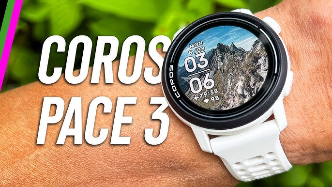 Coros pace 3 - Montre trail running - Test et avis