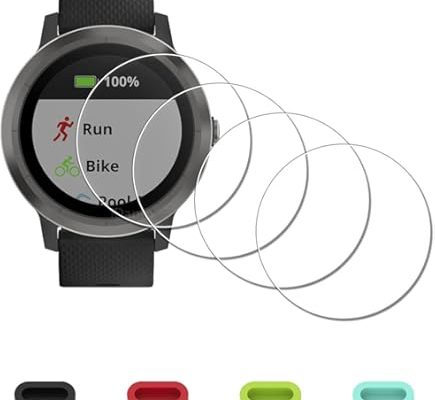 Film Protection Montre Connectée 3 Films Verre Trempé Garmin ...