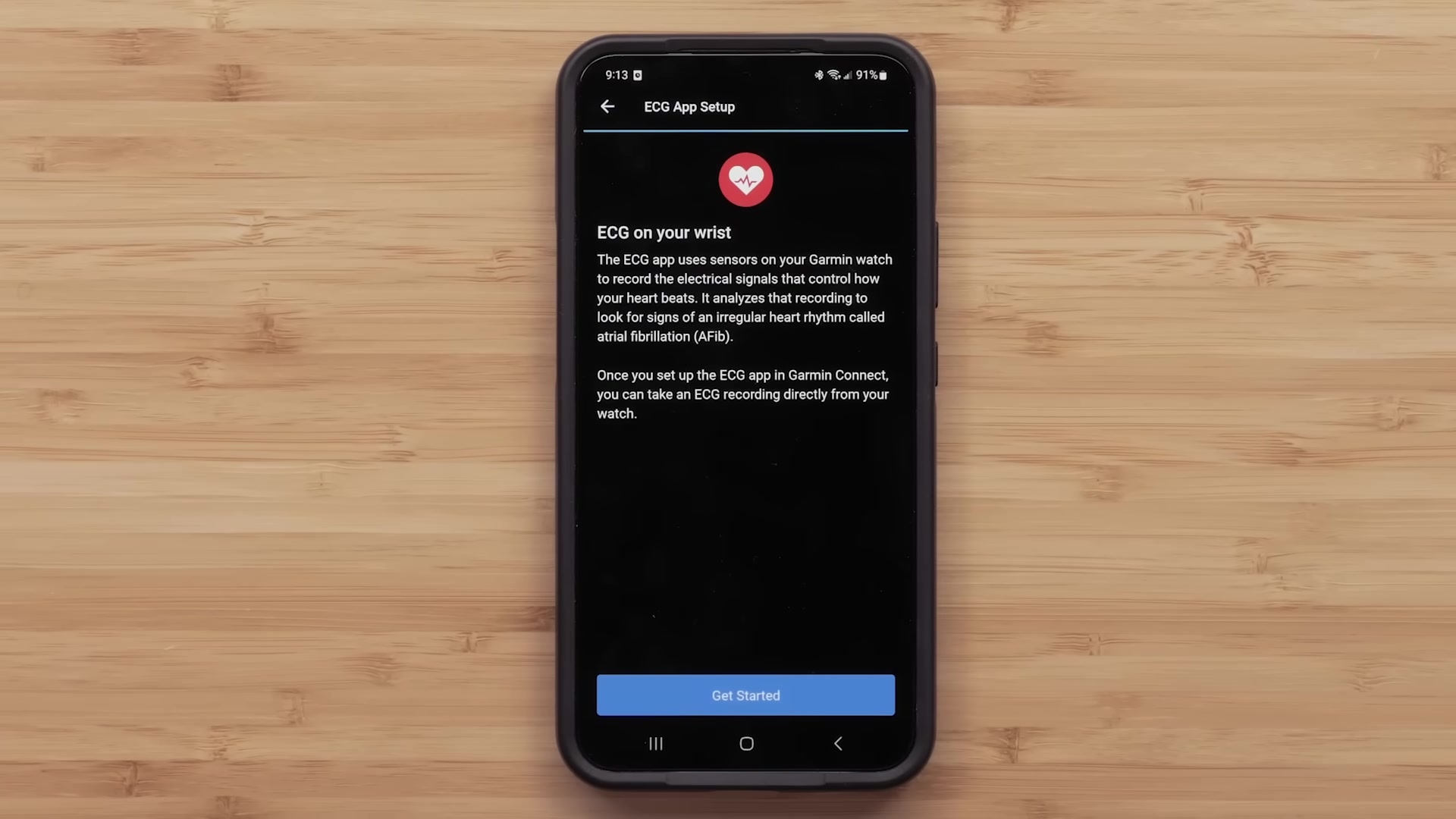 Il est crucial de noter que l'application ECG n'est pas conçue pour détecter les crises cardiaques, les caillots sanguins ou les accidents vasculaires cérébraux. En cas de malaise, il est fortement conseillé de consulter un médecin.