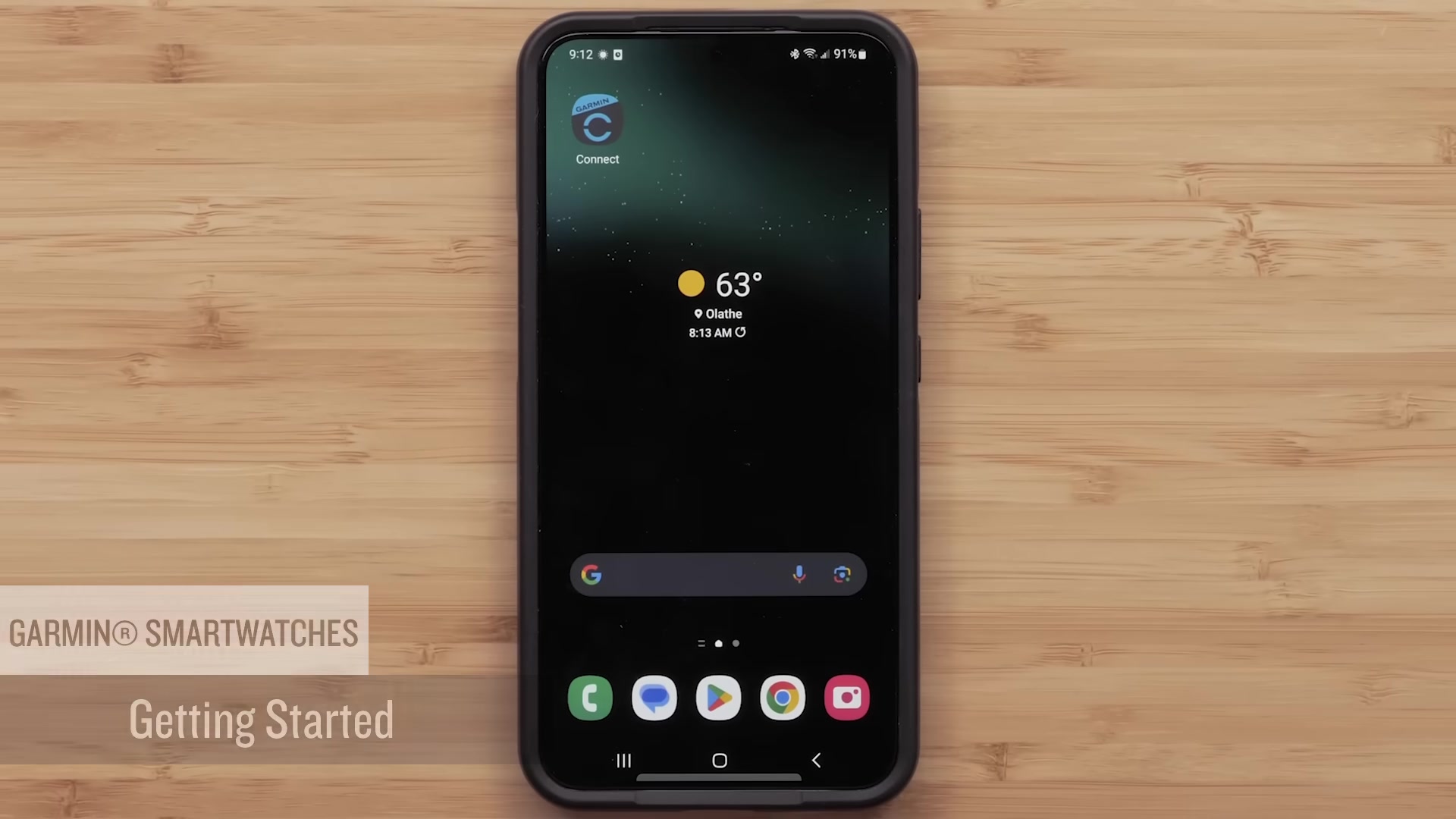 Avant de commencer à utiliser l'application ECG, assurez-vous que votre montre Garmin compatible soit correctement configurée avec l'application Garmin Connect. Vous devrez ensuite suivre un tutoriel dans Garmin Connect pour activer l'application ECG sur votre montre.